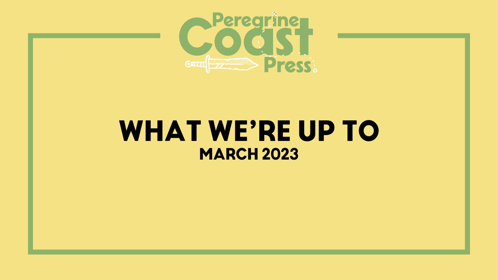 What We're Up To: March 2023