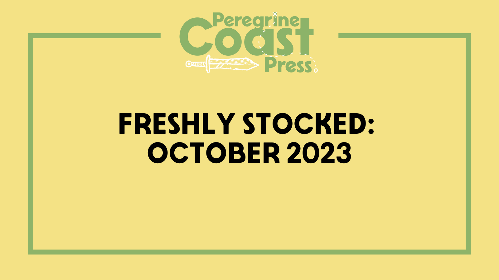 Cozy Up for Fall with Something New from Peregrine Coast Press!